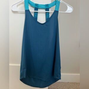 Nike Dri-Fit Blue Racerback Tank Top